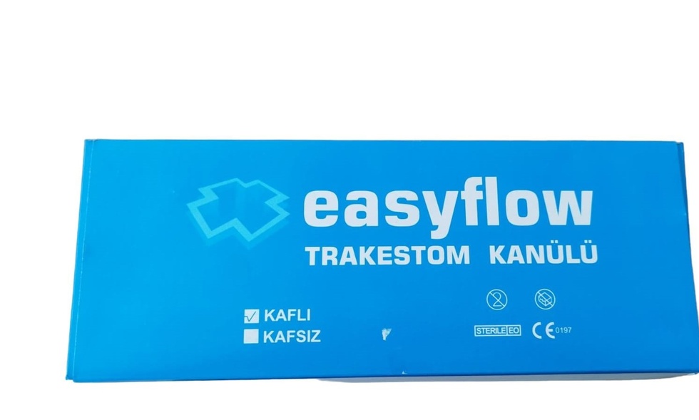 Easyflow Trakeostomi Kaflı Kanülü FR MM