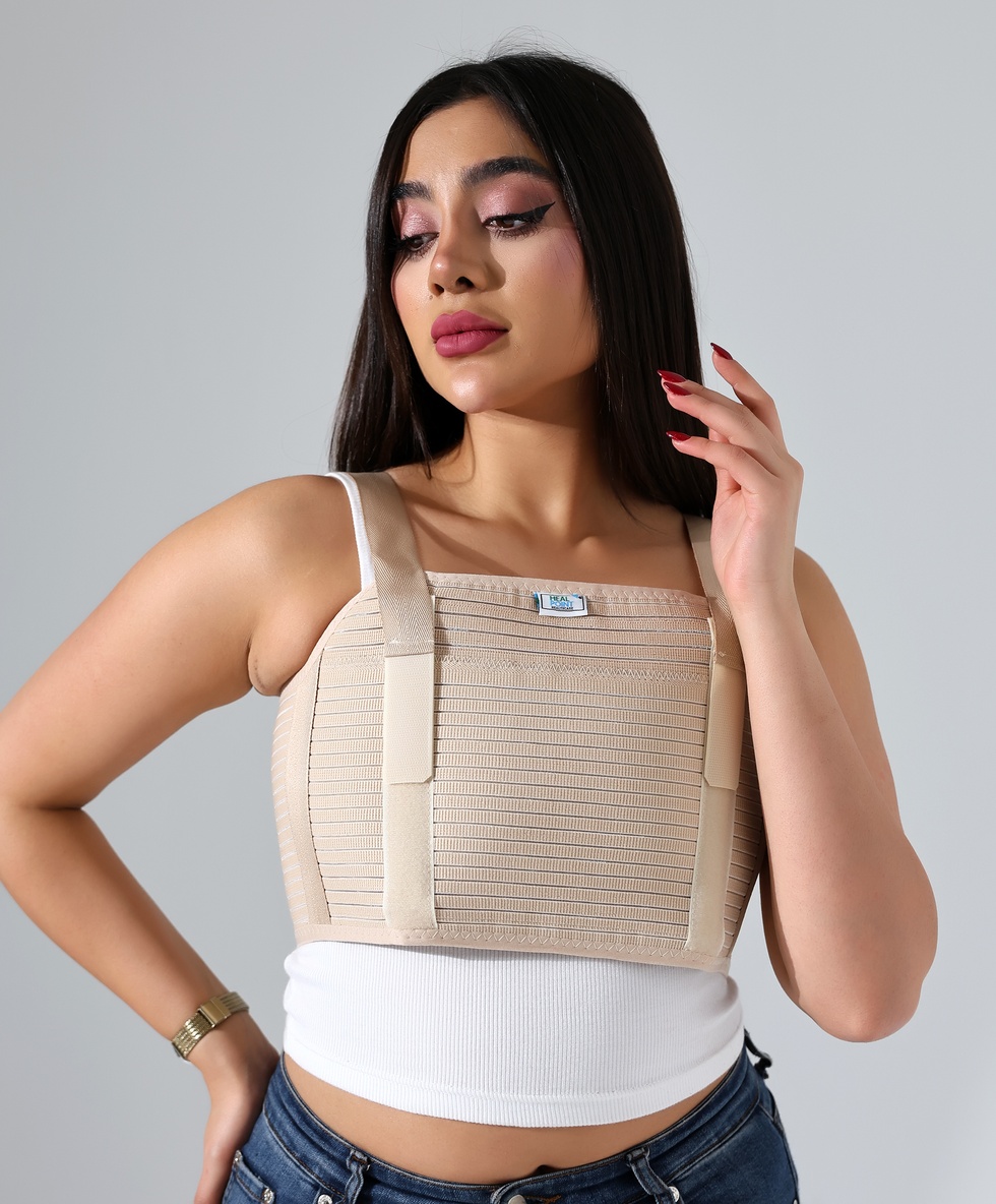 Chest Corset with Steel Stays (Available in Sizes)