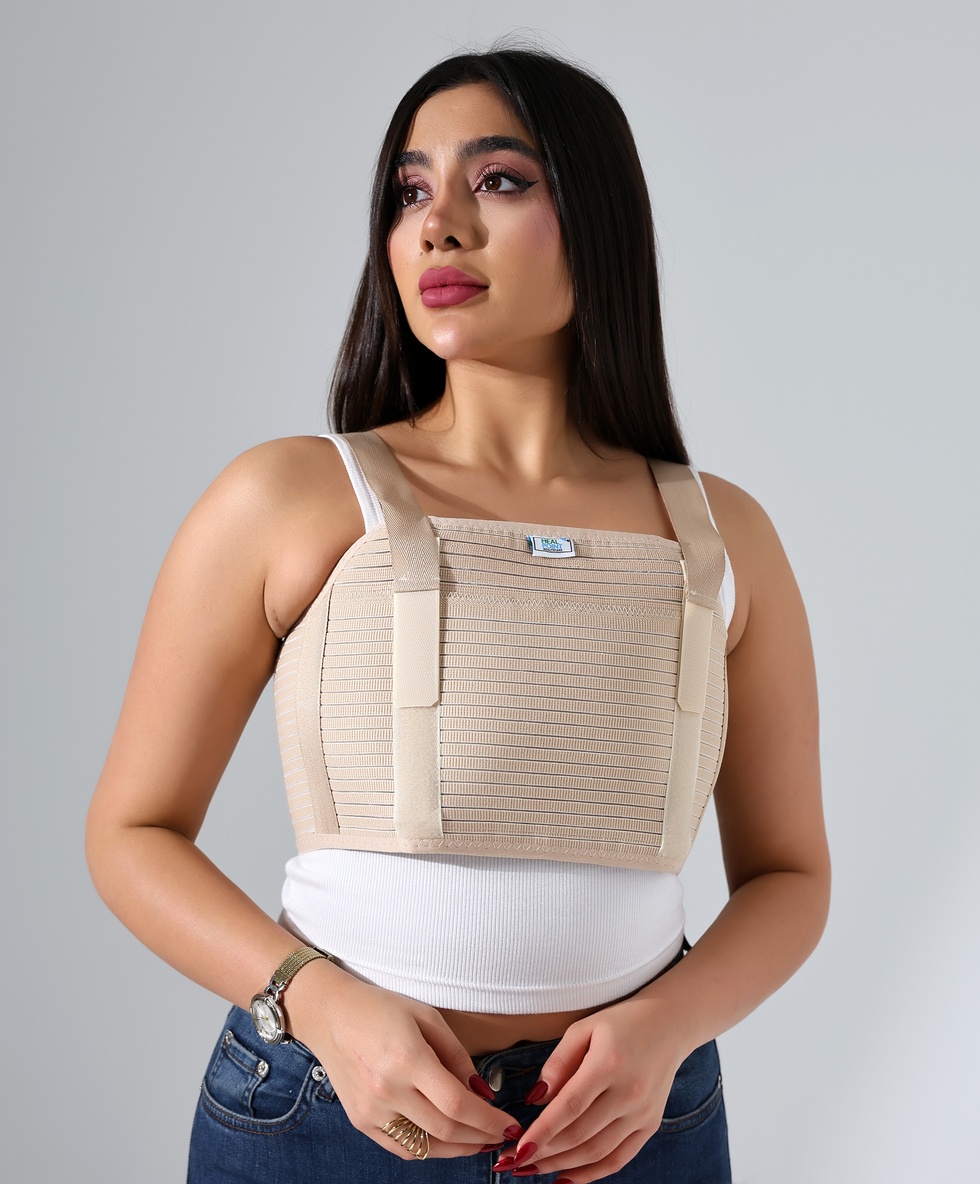Chest Corset with Steel Stays (Available in Sizes)