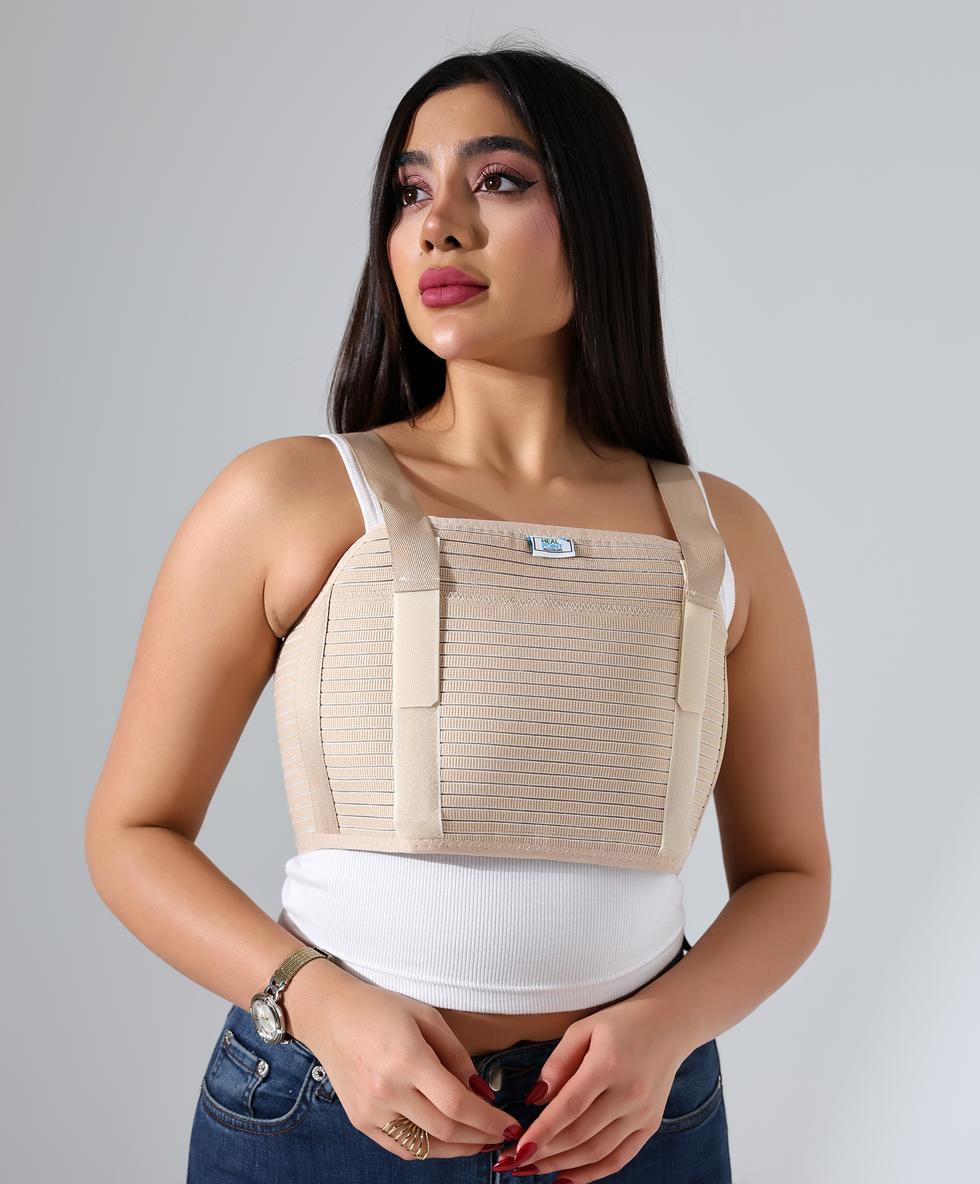 Chest Corset with Steel Stays (Available in Sizes)