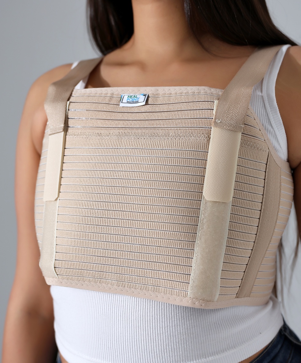 Chest Corset with Steel Stays (Available in Sizes)