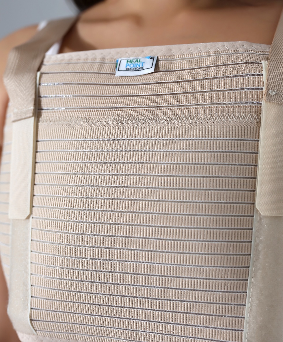 Chest Corset with Steel Stays (Available in Sizes)