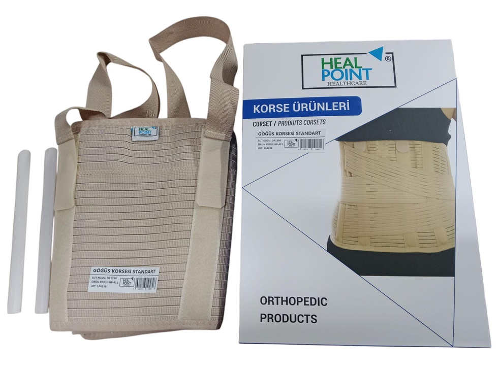 Chest Corset with Plastic Stays Standard