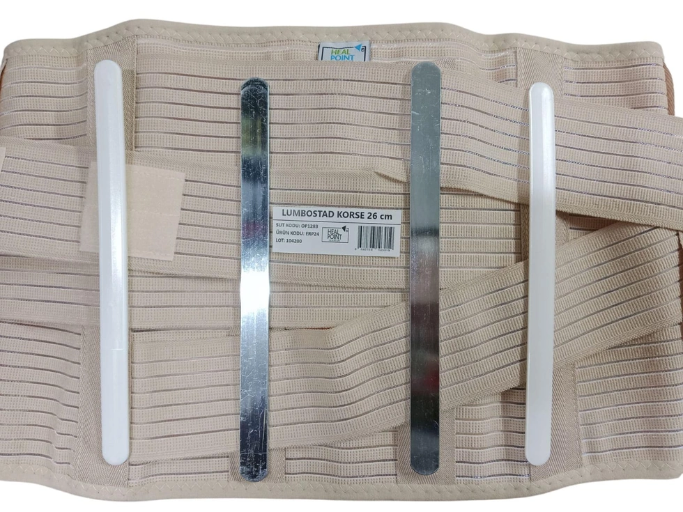 Lumbostat Corset Beige 26 cm Universal